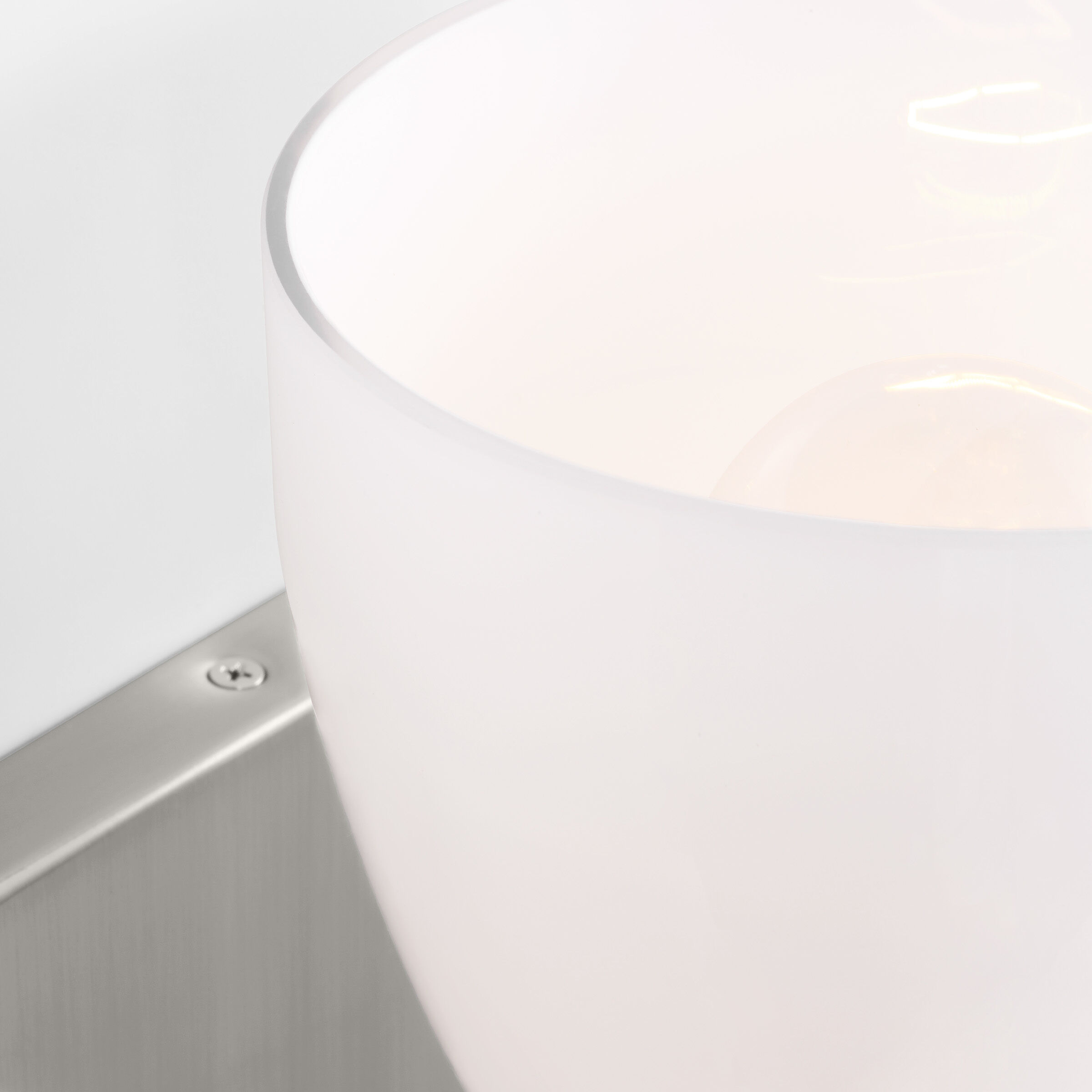 Drew & Jonathan Toffino 1 Light 6 inch Brushed Steel Sconce Wall Light