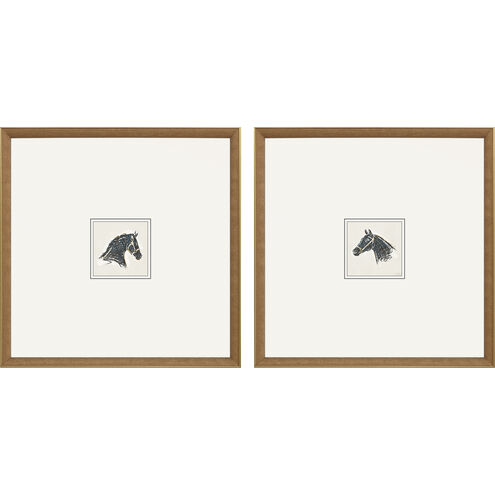 Animals Collection Black Framed Art
