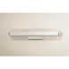 Ripple LED 4.75 inch Polished Chrome Bath Vanity Light Wall Light