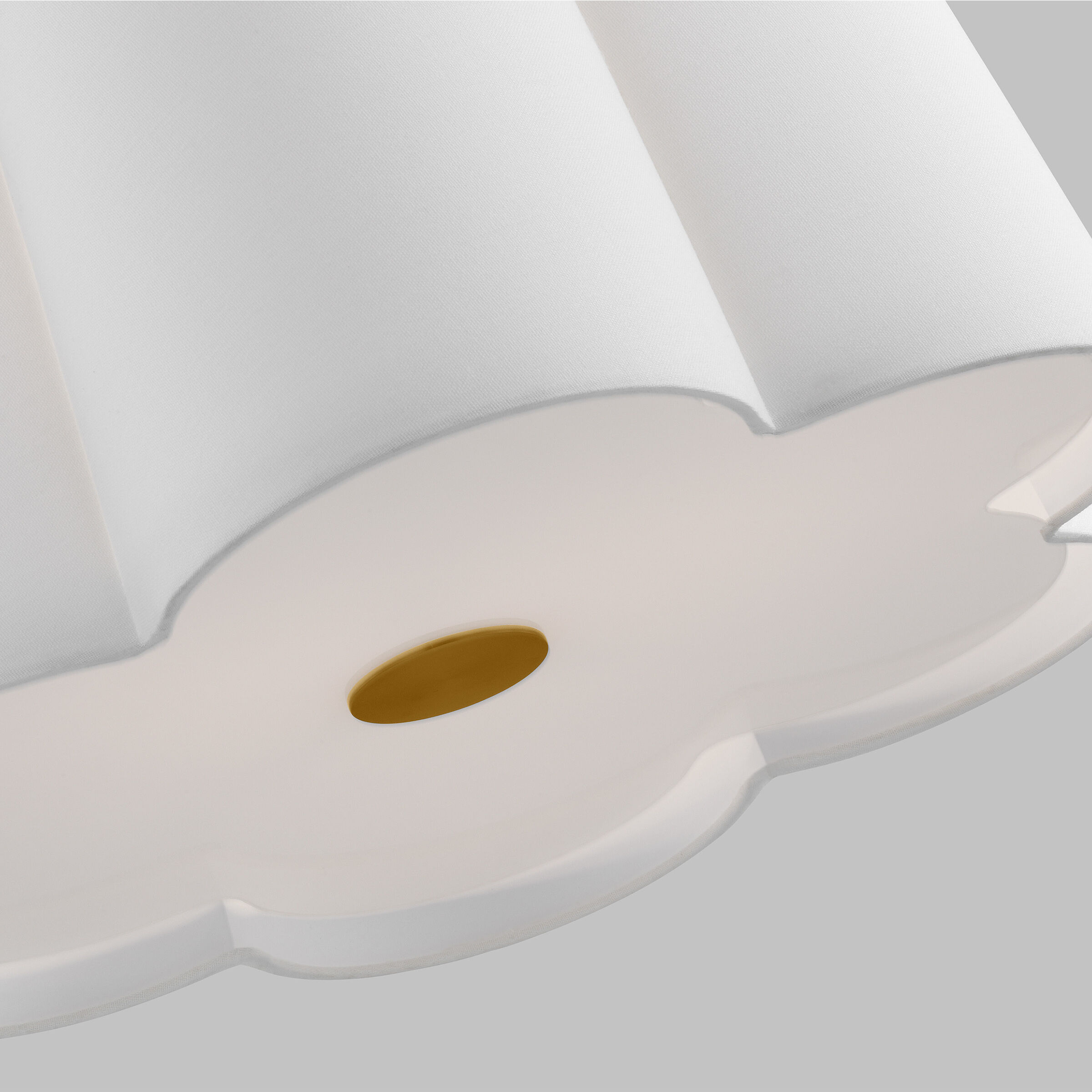 kate spade new york Bronte 3 Light 22 inch Burnished Brass Hanging Shade Pendant Ceiling Light