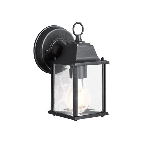 Barrie 1 Light 9 inch Black Outdoor Wall in Incandescent, Small