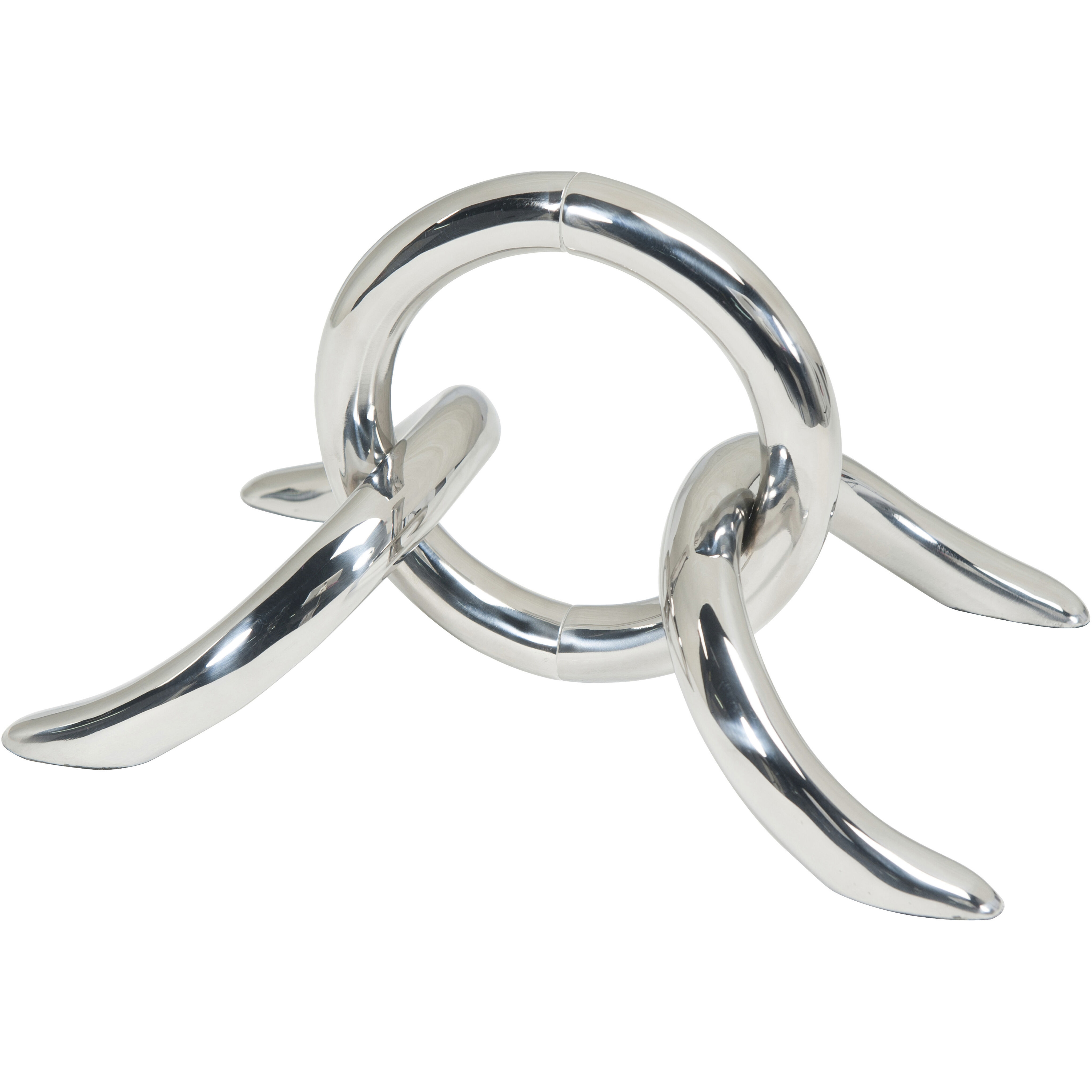 Linked 8 X 6.5 inch Bookends, Stainless Steel