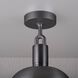 Forked LED 13.39 inch Gun Metal Flush Mount Ceiling Light