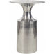 Rassa 21 X 14.5 inch Polished Silver Accent Table