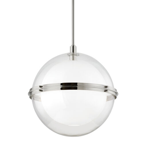 Northport 1 Light 22 inch Polished Nickel Pendant Ceiling Light