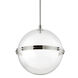 Northport 1 Light 22 inch Polished Nickel Pendant Ceiling Light