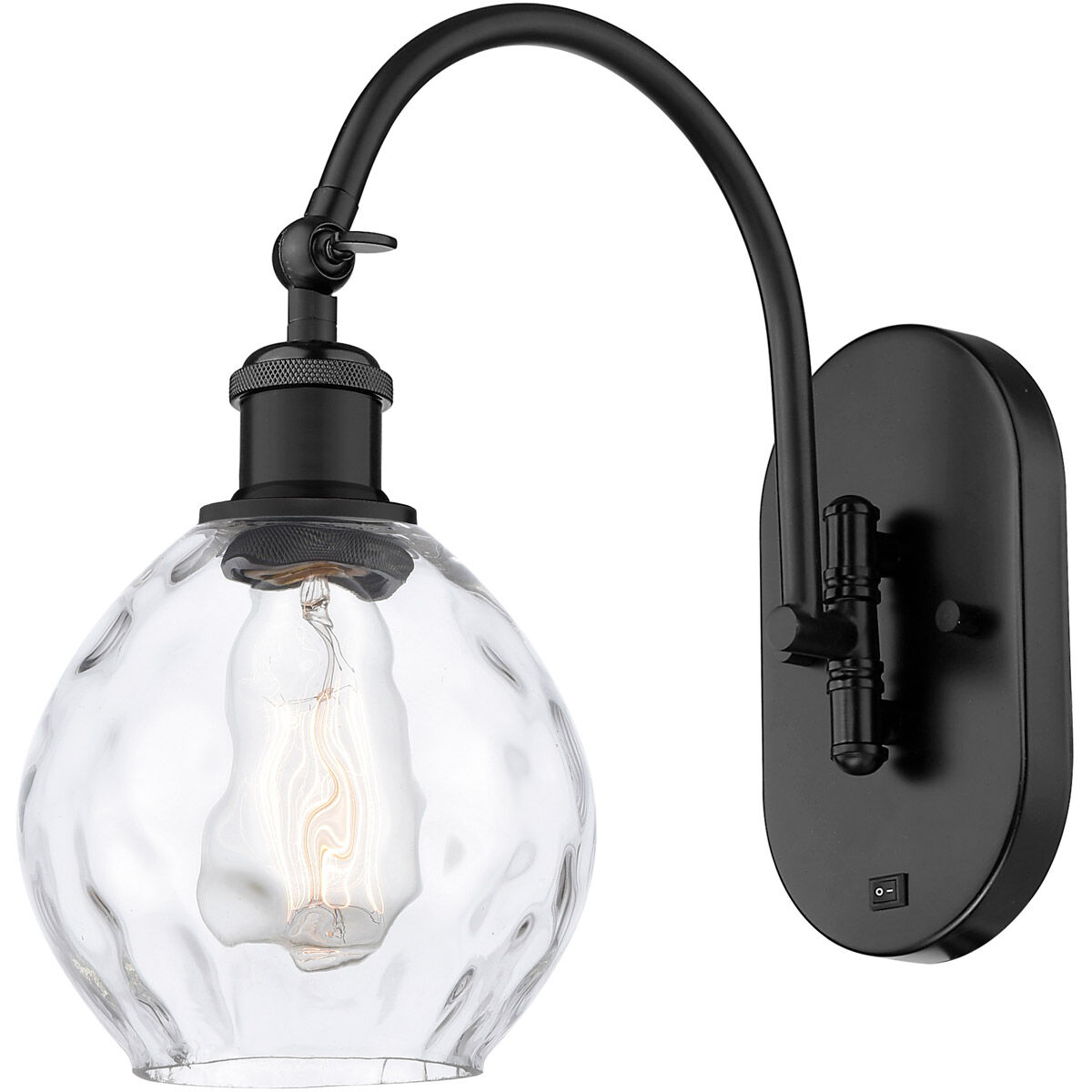 Ballston Waverly LED 6 inch Matte Black Sconce Wall Light
