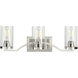 Lassiter 3 Light 24 inch Brushed Nickel Bath Vanity Wall Light