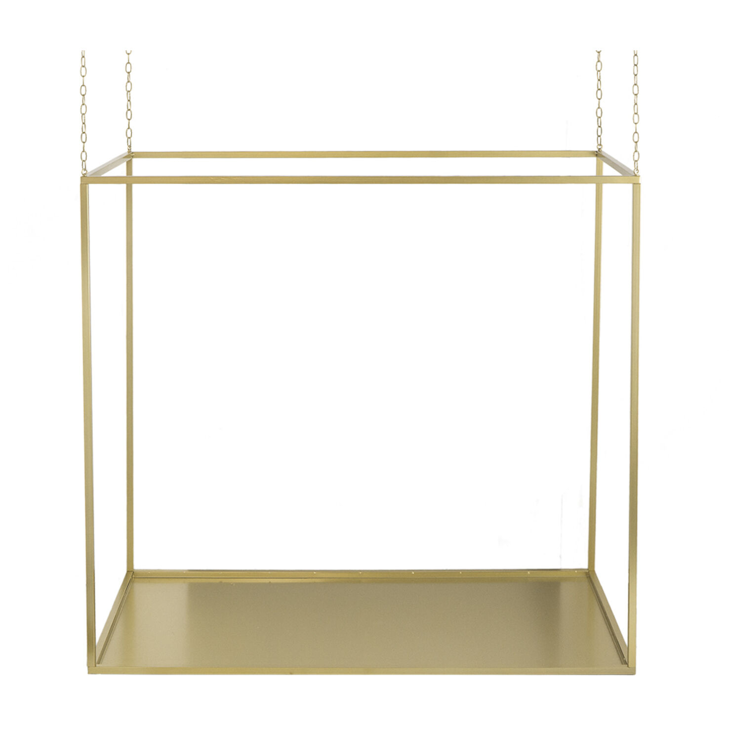 Anita 47.2 inch Gold Shelves