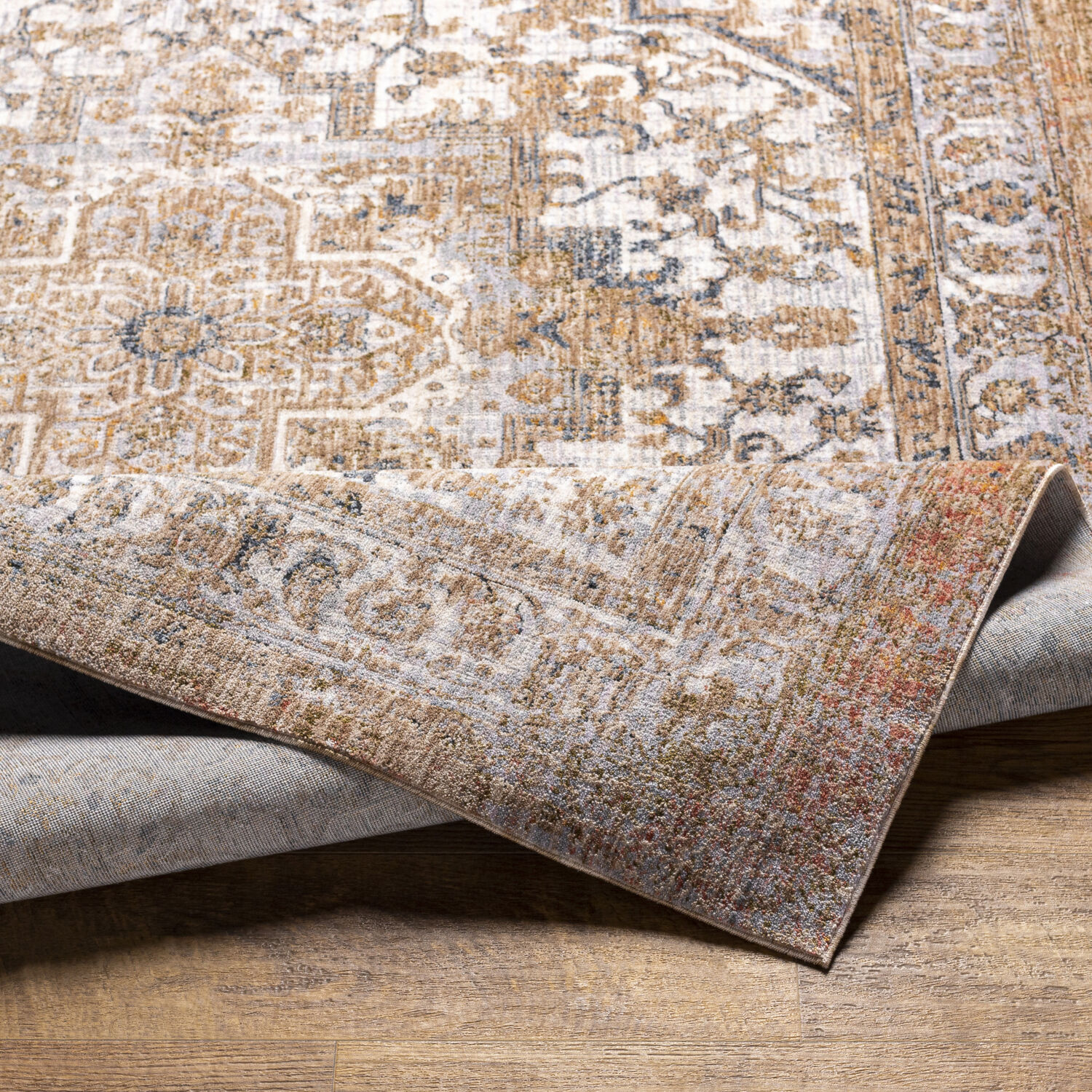 Merit 120 X 94 inch Light Grey Rug, Rectangle