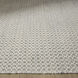Deya Dark Gray and Ivory Indoor Rug