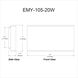 Emery LED 10 inch Satin Chrome Decorative Wall Sconce Wall Light