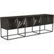 Zurich 96 X 23 inch Ebony Walnut Console