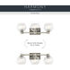 Harmony 3 Light 25 inch Brushed Nickel Wall Mt Bath 3 Arm Wall Light