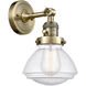 Franklin Restoration Olean LED 7 inch Antique Brass Sconce Wall Light, Franklin Restoration