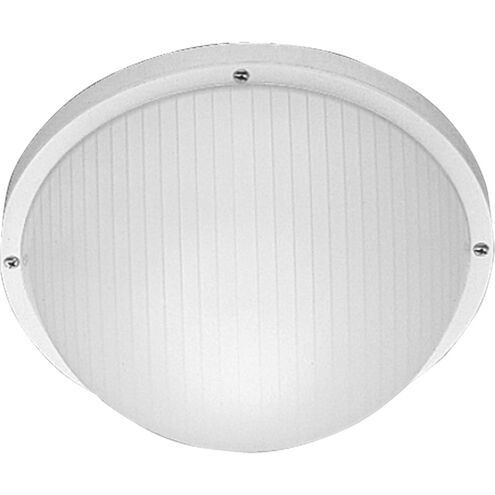 Bulkheads 1 Light 10 inch White Outdoor Ceiling/Wall Mount Bulkhead