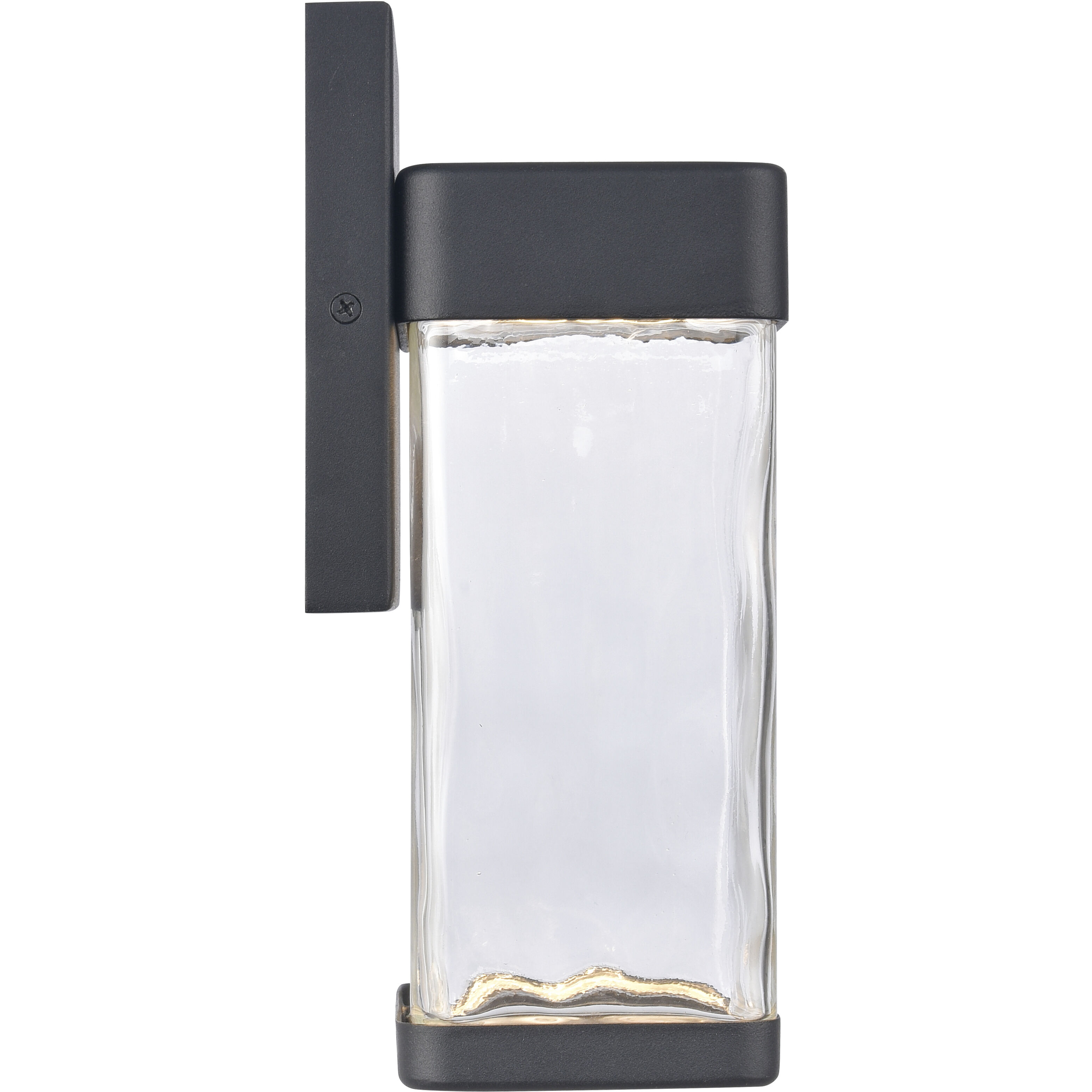 Cornice LED 9.75 inch Charcoal Black Outdoor Wall Sconce