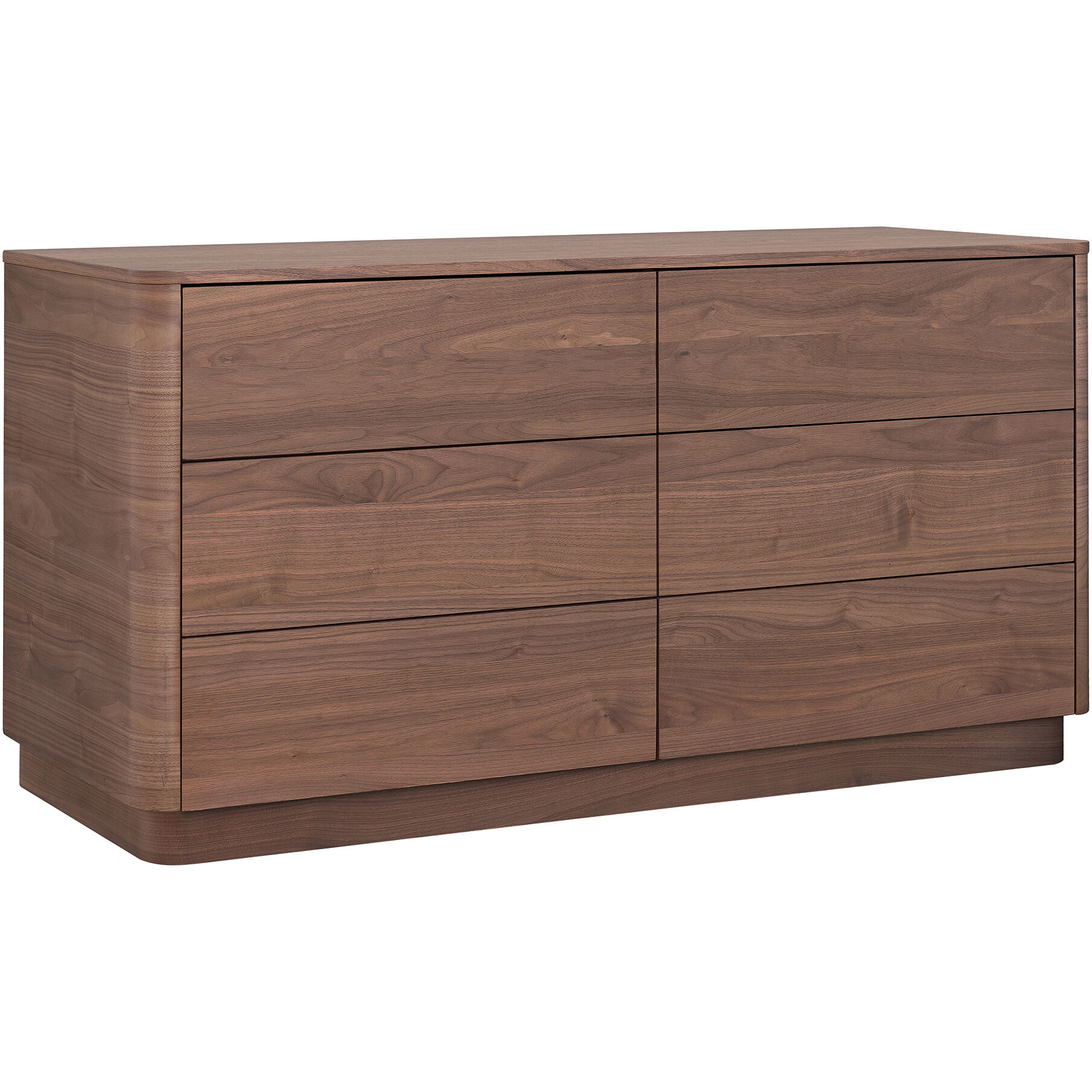 Round Off Brown Dresser