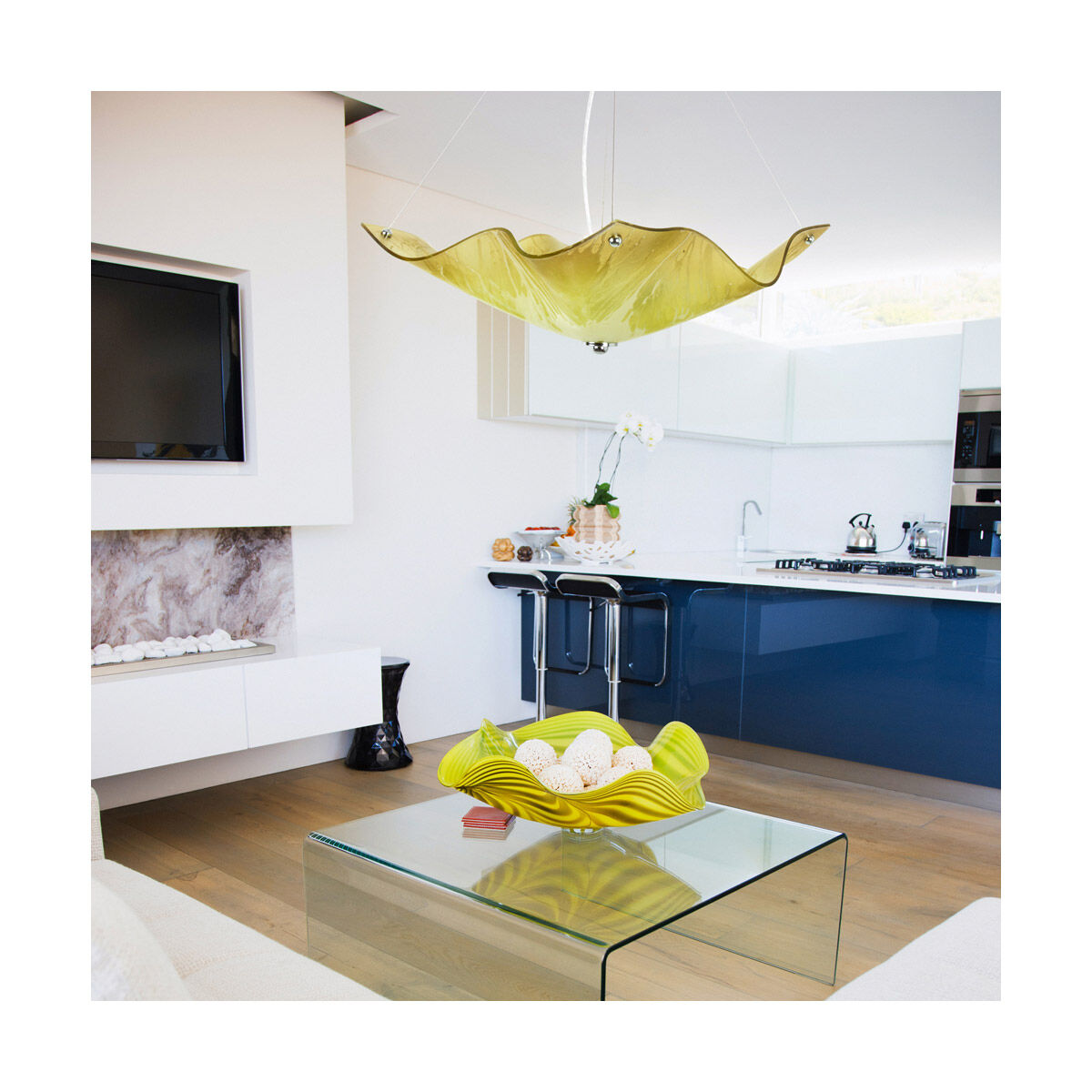 Limeflower 3 Light 19 inch Chrome Pendant Ceiling Light, Private Events