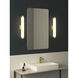 Burlington LED 4.65 inch Matte Gold Bathroom Wall Light