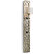 Carved Panel 2 Light 10 inch Distressed Painted Wall Sconce Wall Light