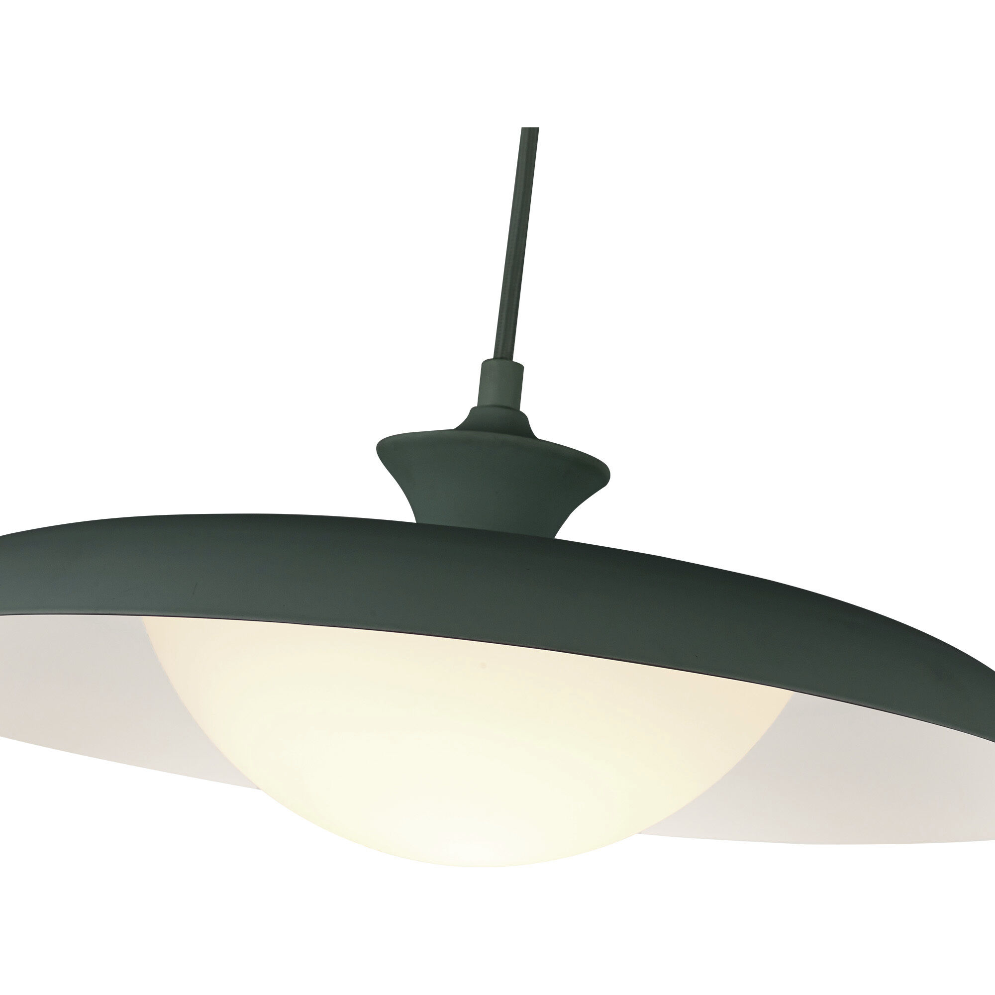 Alora Mood Minori Pendant Ceiling Light in Pine Green