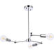 Furlong 3 Light 28.4 inch Chrome Pendant Ceiling Light