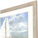 Rounding Tod's Point Blue and Multi and White and Beige Framed Art, Propac