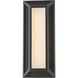 Cell LED 5 inch Matte Black ADA Wall Sconce Wall Light