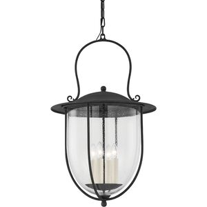 Monterey County 4 Light 18 inch French Iron Pendant Ceiling Light, Large