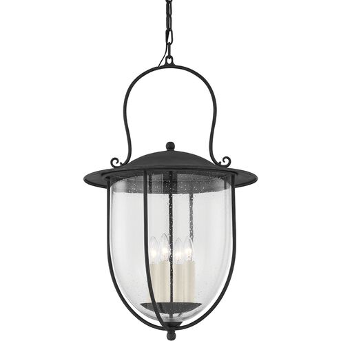 Monterey County 4 Light 18 inch French Iron Pendant Ceiling Light, Large