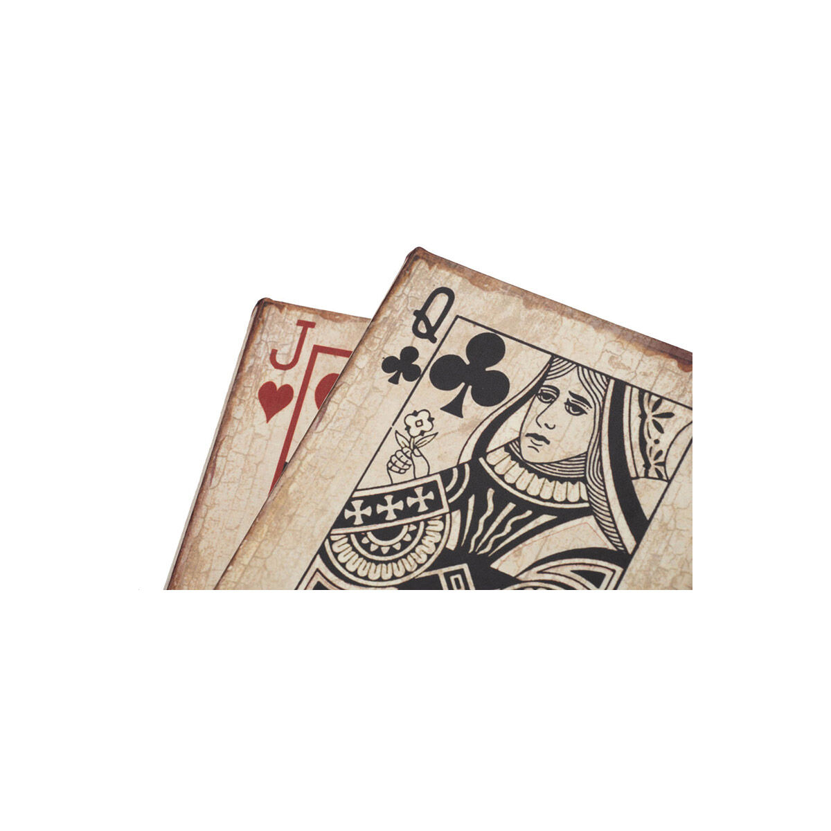 Ace 7 inch White Wash and Red Book Box, Set of 4