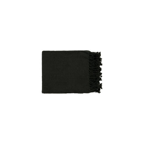 Turner 60 X 50 inch Black Throw