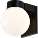 Brentwood 1 Light 7 inch Bronzotic Outdoor Wall Mount
