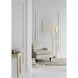 AERIN Montreuil 67 inch 40.00 watt Gild Floor Lamp Portable Light