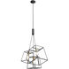 Cape Breton 3 Light 20 inch Multiple Finishes and Ebony Pendant Ceiling Light