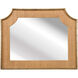 Wildwood 40 inch Antique Brass/Natural Wall Mirror