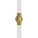 Alora Mood Rue 2 Light 22.25 inch Brushed Gold Vanity Light Wall Light