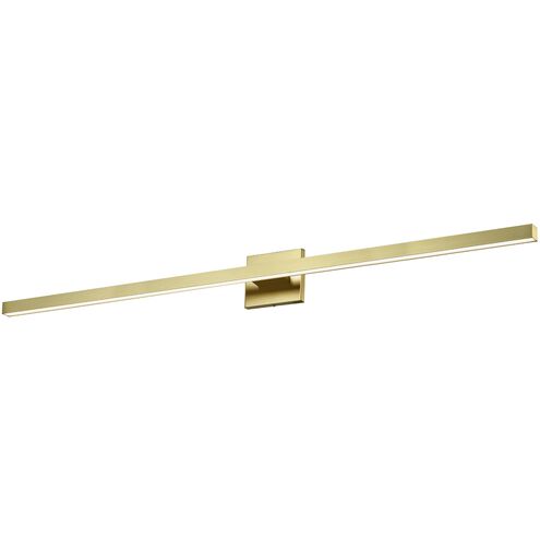 Arandel LED 35.5 inch Aged Brass Vanity Light Wall Light