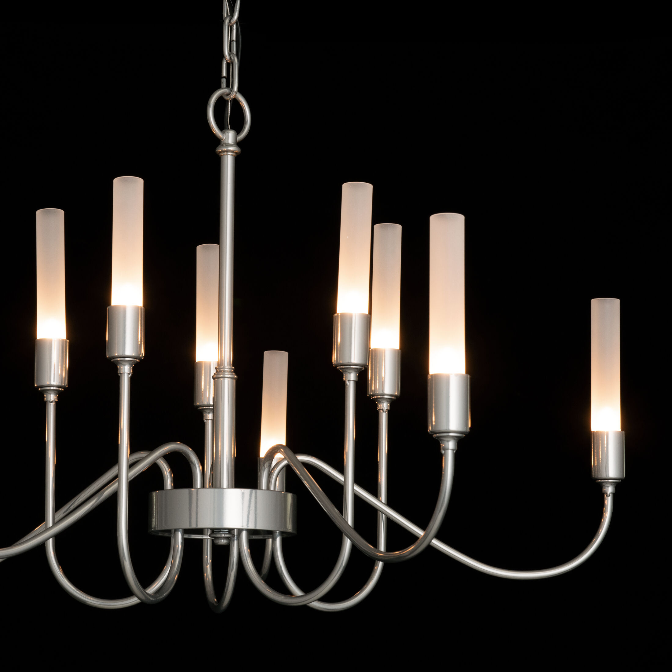 Lisse 10 Light 28.3 inch Sterling Chandelier Ceiling Light, 10 Arm