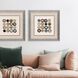Abstract Collection Elegant Contemporary In Brushed Silver With Black Lip Framed Art