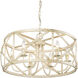 Alcott 26.13 inch 60.00 watt Antique Ivory Chandelier Ceiling Light