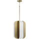 Marcell LED 12 inch Aged Brass Pendant Ceiling Light