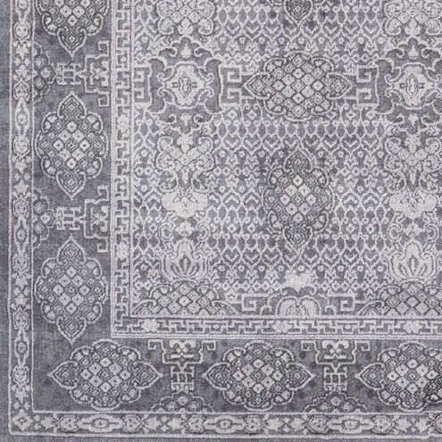 Tibetan 35 X 24 inch Medium Gray Rug in 2 x 3, Rectangle