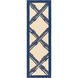 Bondi Beach 144 X 108 inch Navy, Medium Gray, Cream Rug
