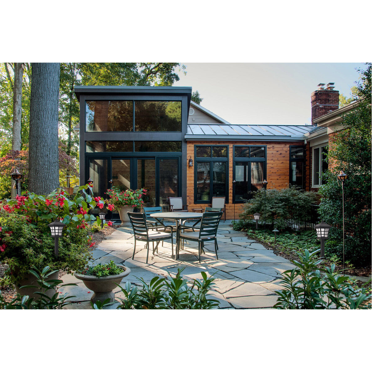 Dux 0.08 watt Black Outdoor Path Light, Pack of 6