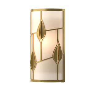 Alison's Leaves 1 Light 7.5 inch Modern Brass ADA Sconce Wall Light