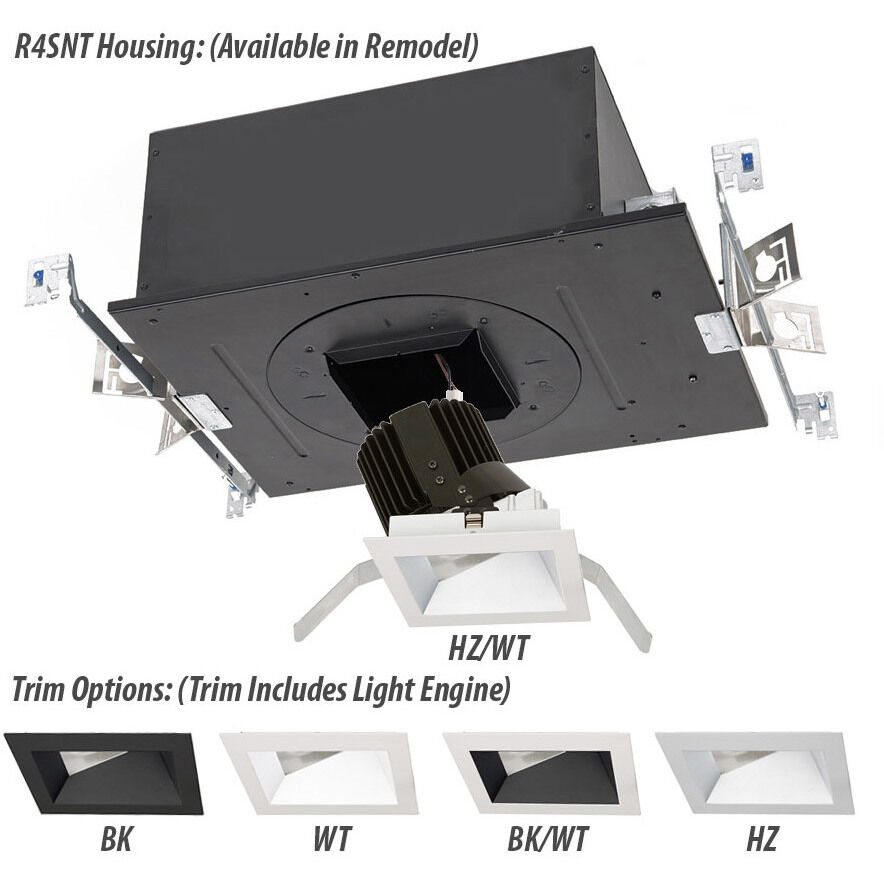 Volta LED White Recessed Lighting in 85, 4000K