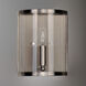 Sentinel 1 Light Satin Nickel Wall Sconce Wall Light