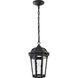 East River LED 8.25 inch Matte Black Outdoor Hanging Fixture